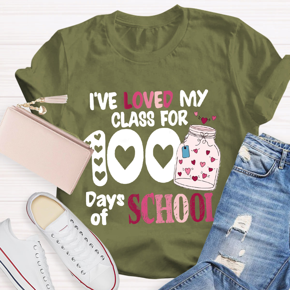 I've Loved My Class For 100 Days Of School T-Shirt