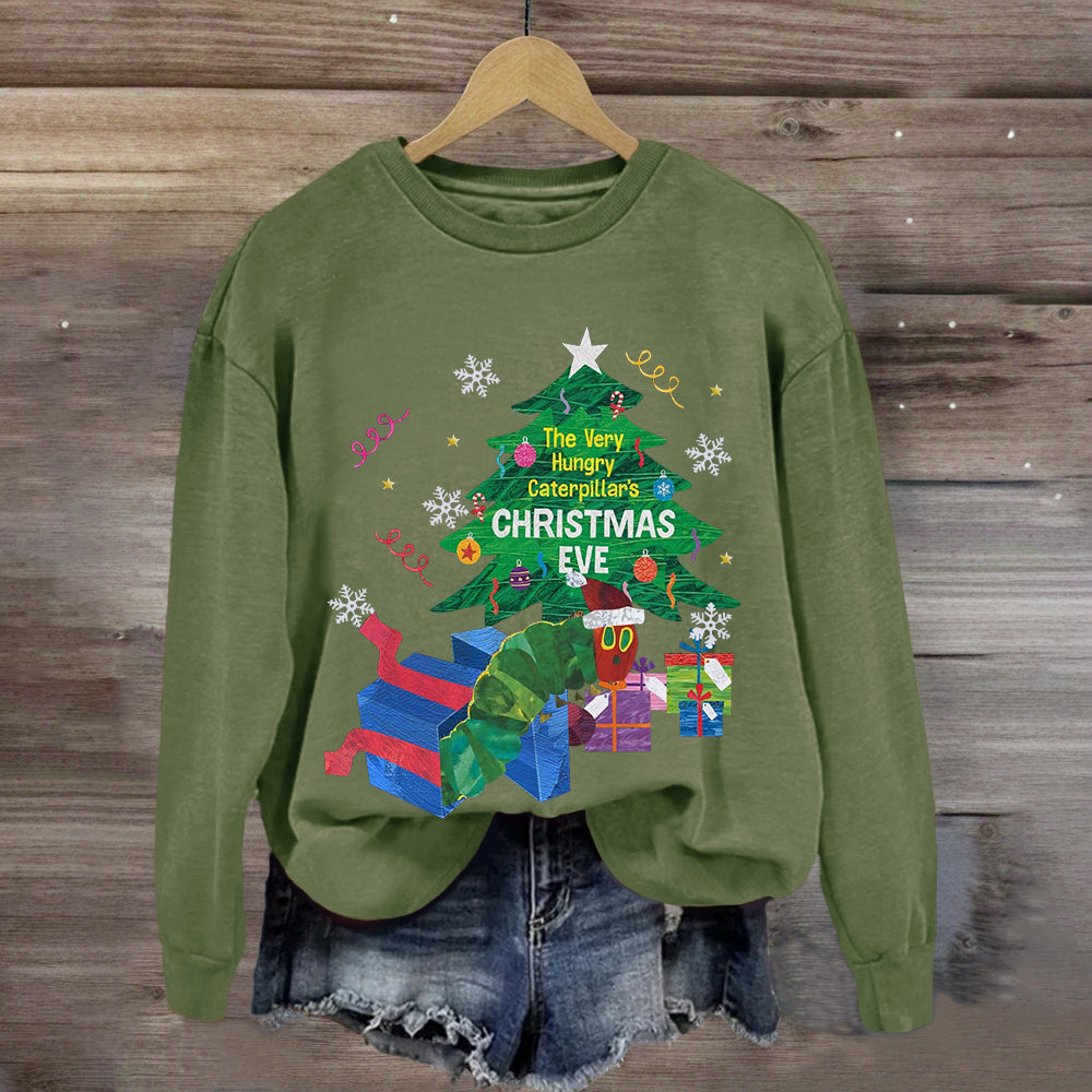 The Very Hungry Caterpillar's Christmas Eve Sweatshirt