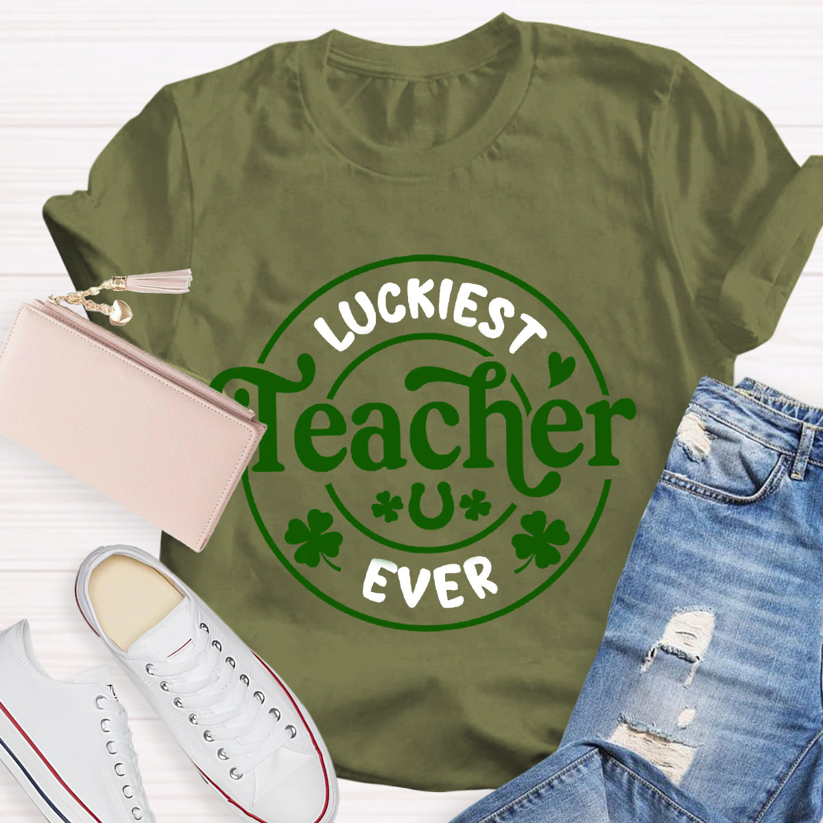 Luckiest Teacher Ever T-Shirt