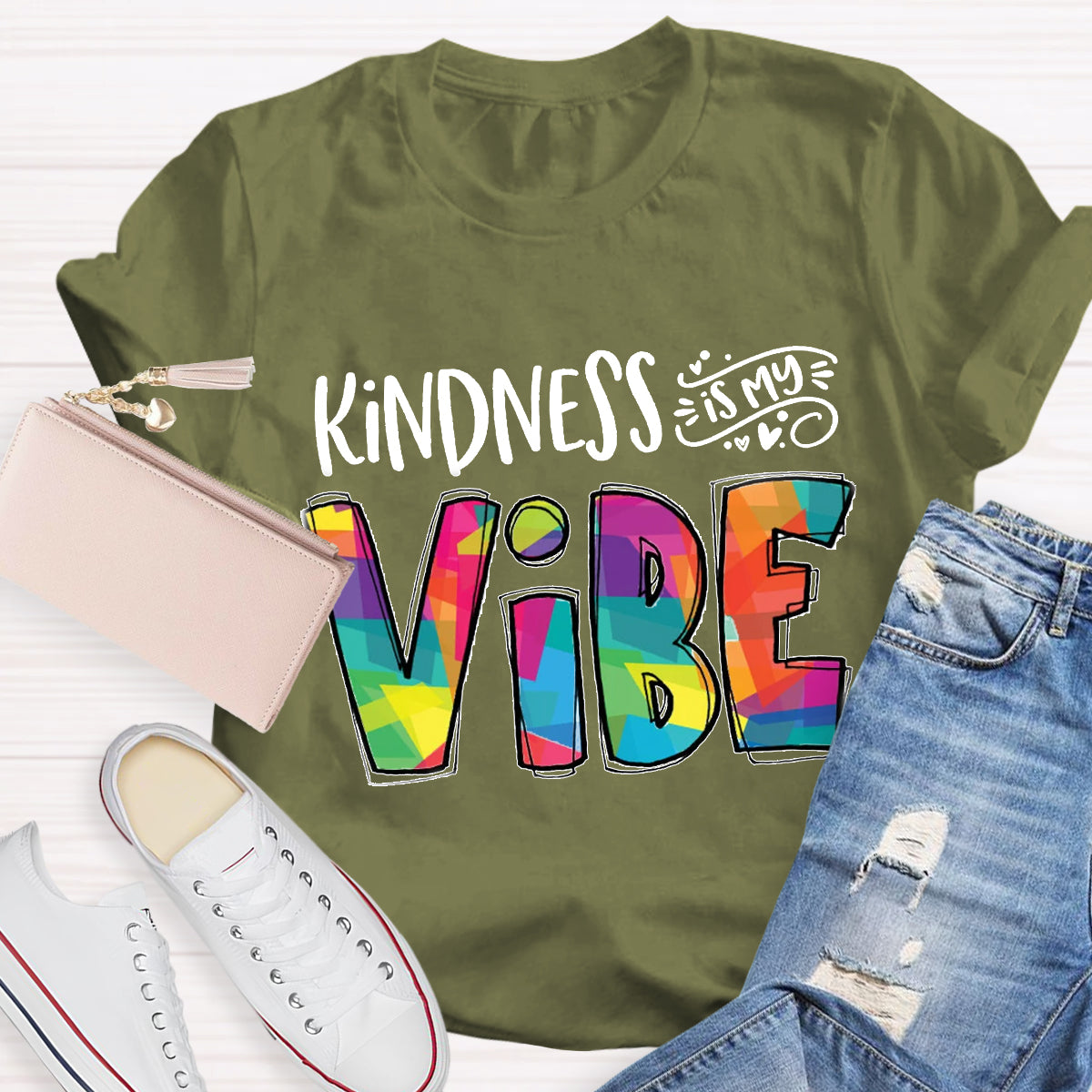 Kindness Is My Vibe Special Education T-Shirt