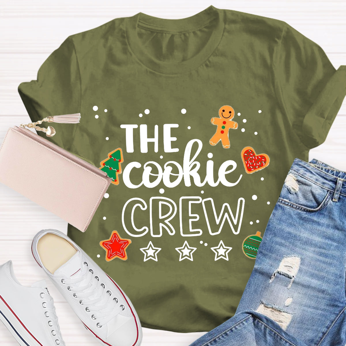 The Cookie Crew Christmas T-Shirt