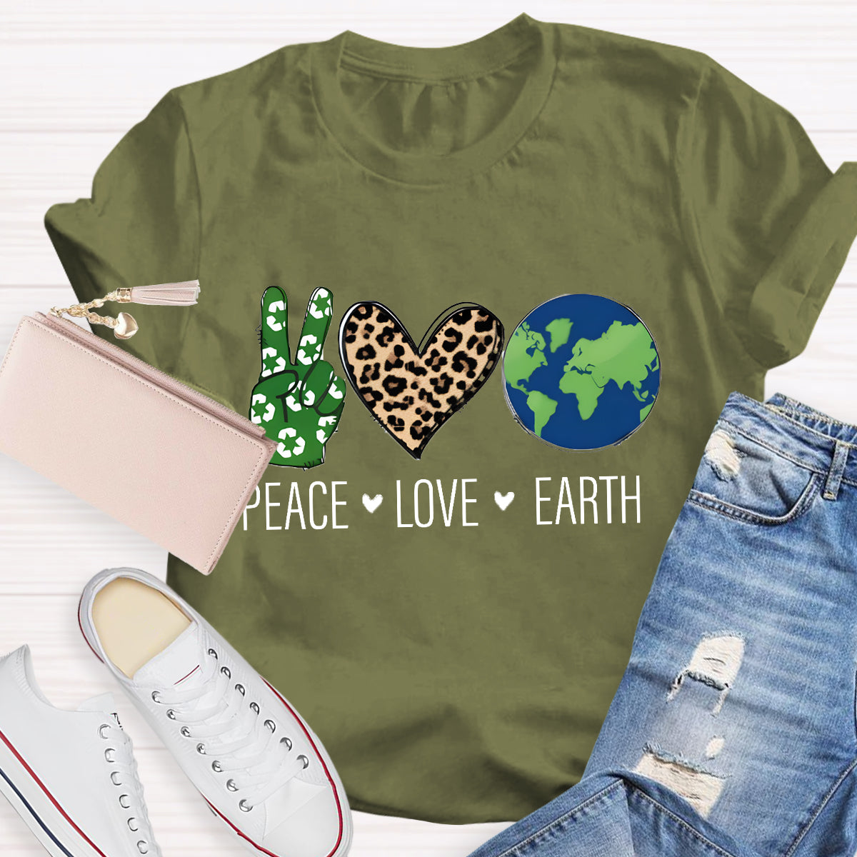 Peace Love Earth T-Shirt