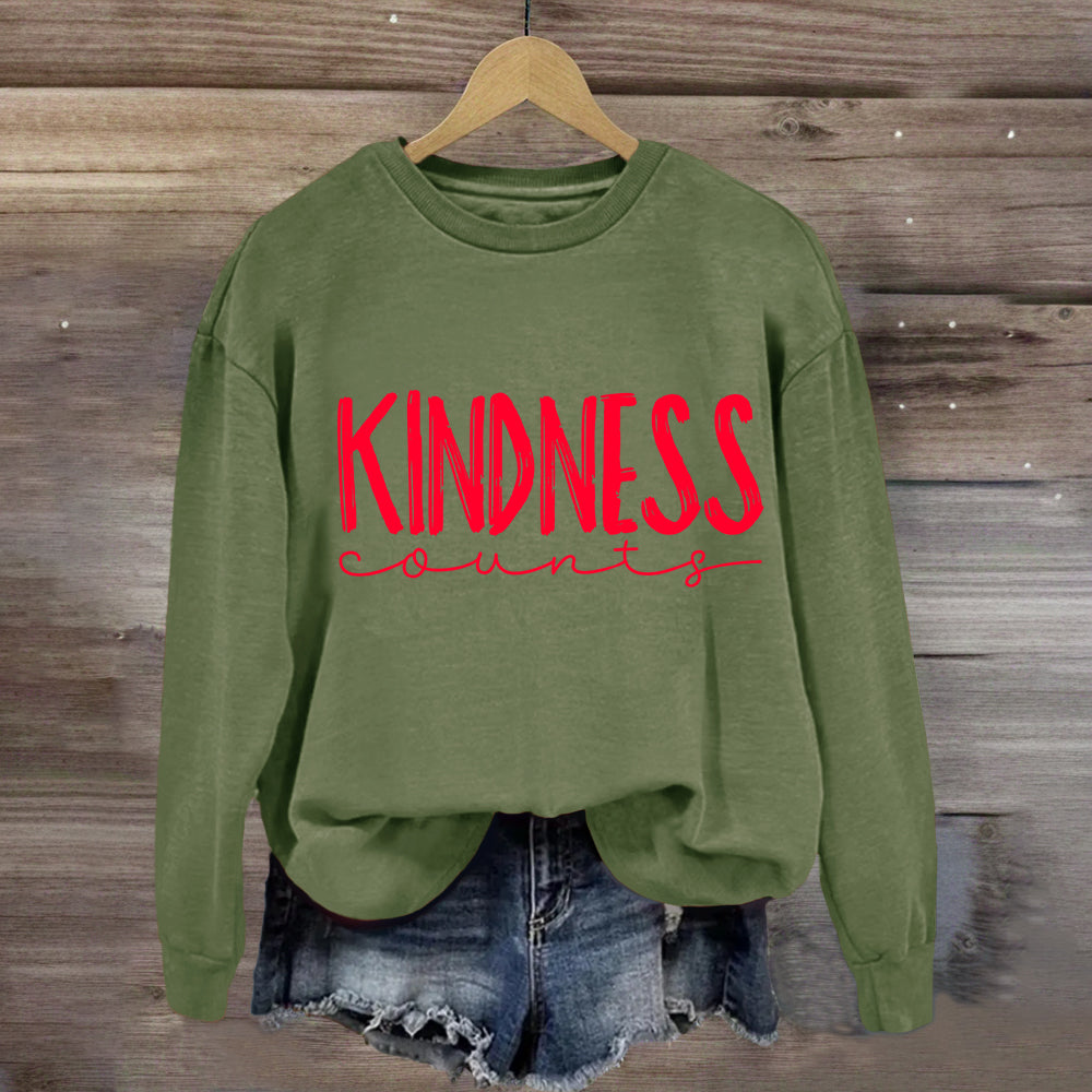 Kindness Counts Sweatshirt