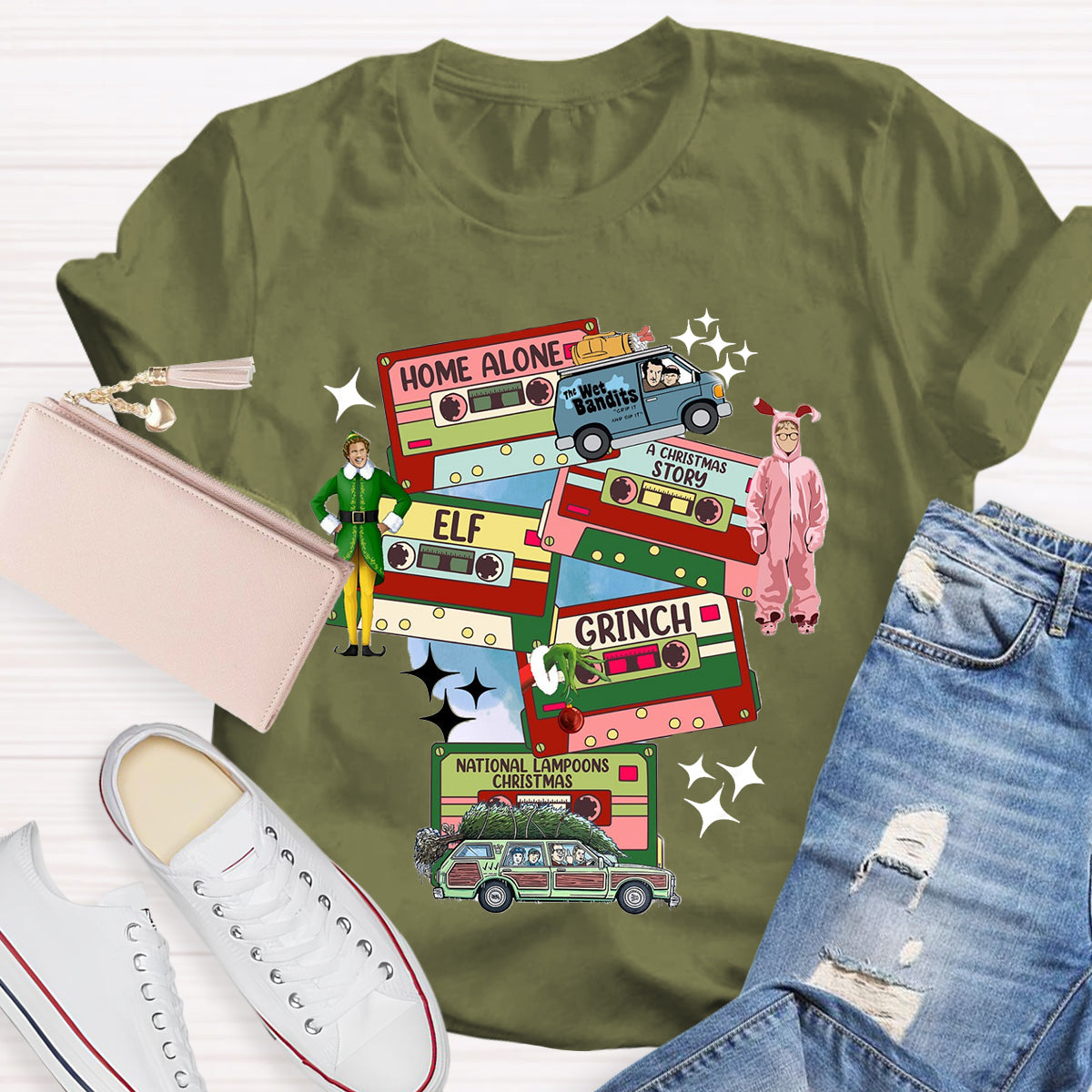 Christmas Movie Teacher T-Shirt