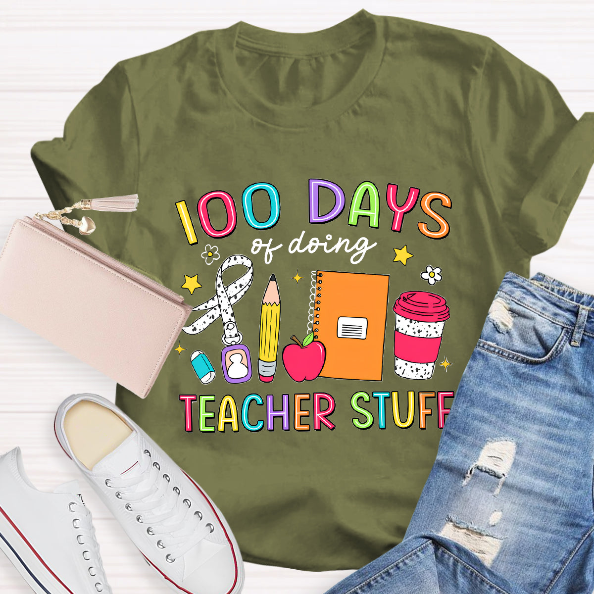 100 Days Of Doing Teacher Stuff T-Shirt