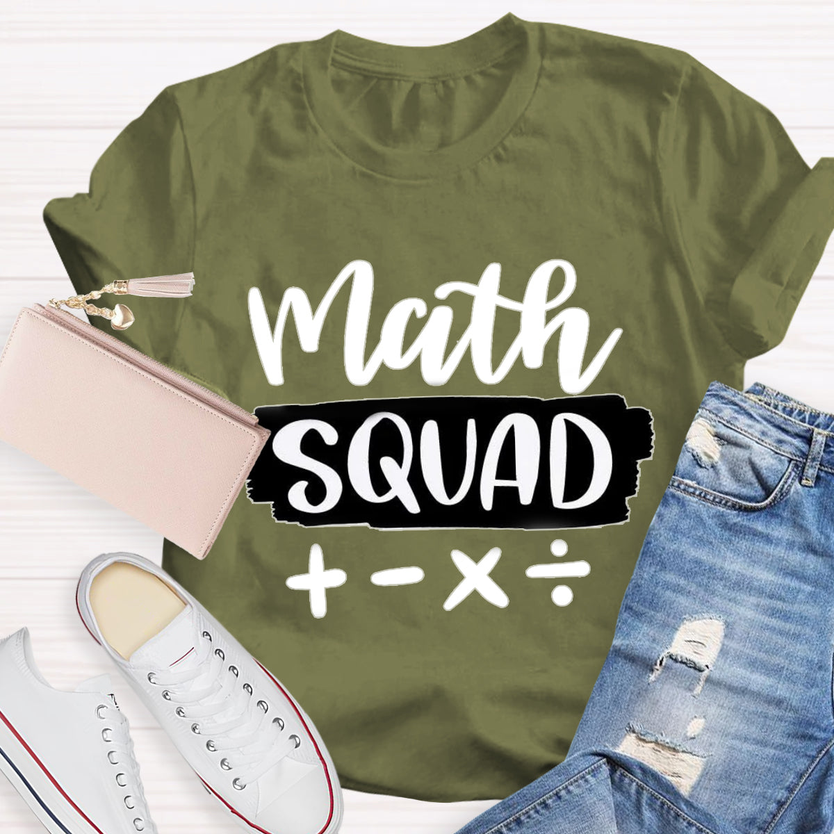 Math Squad Math Teacher T-Shirt