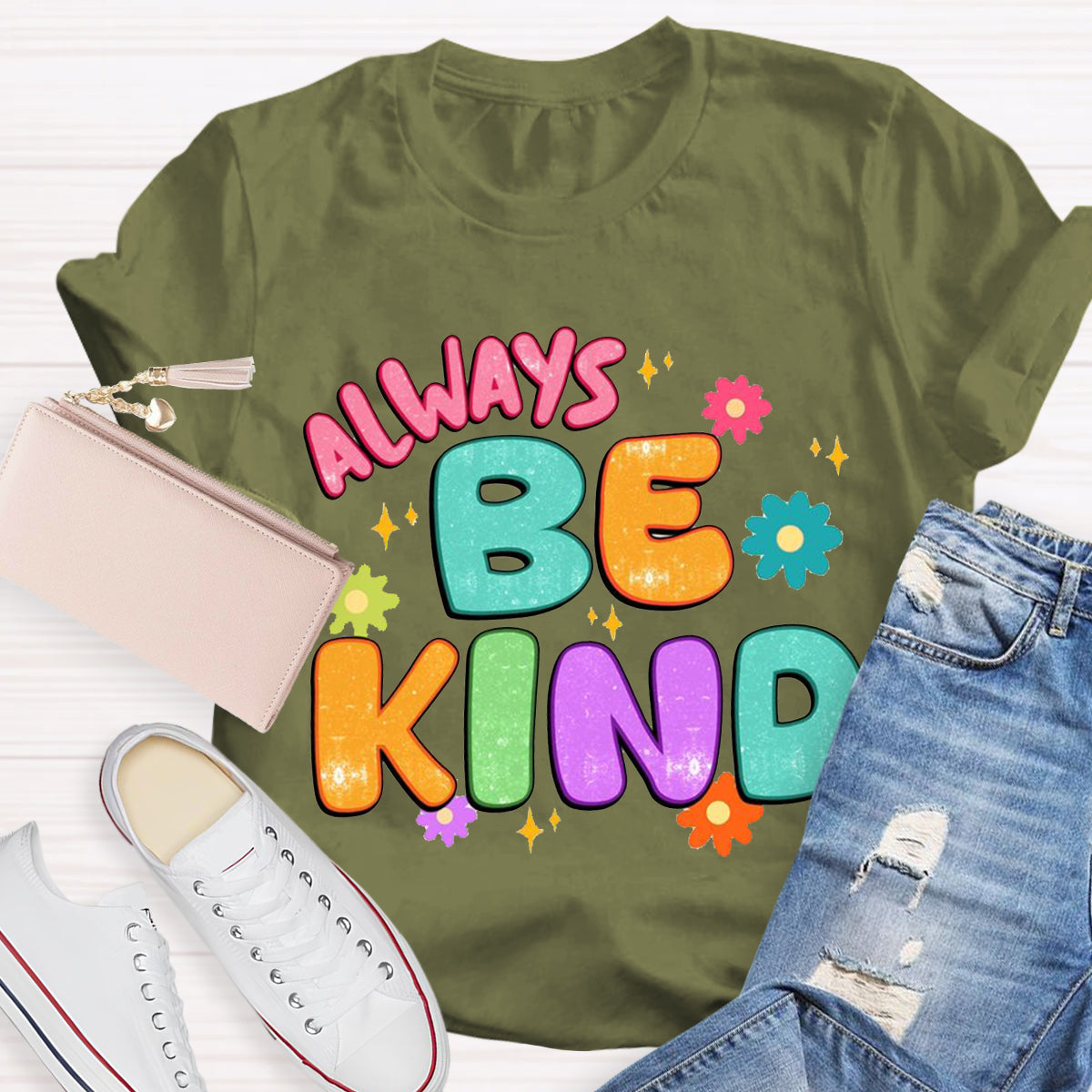 Always Be Kind Teacher T-Shirt