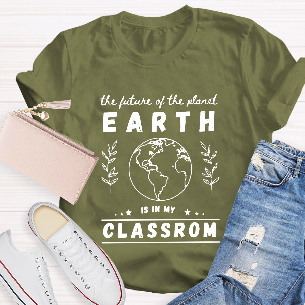 The Future Of Planet Earth Is In My Classroom T-Shirt