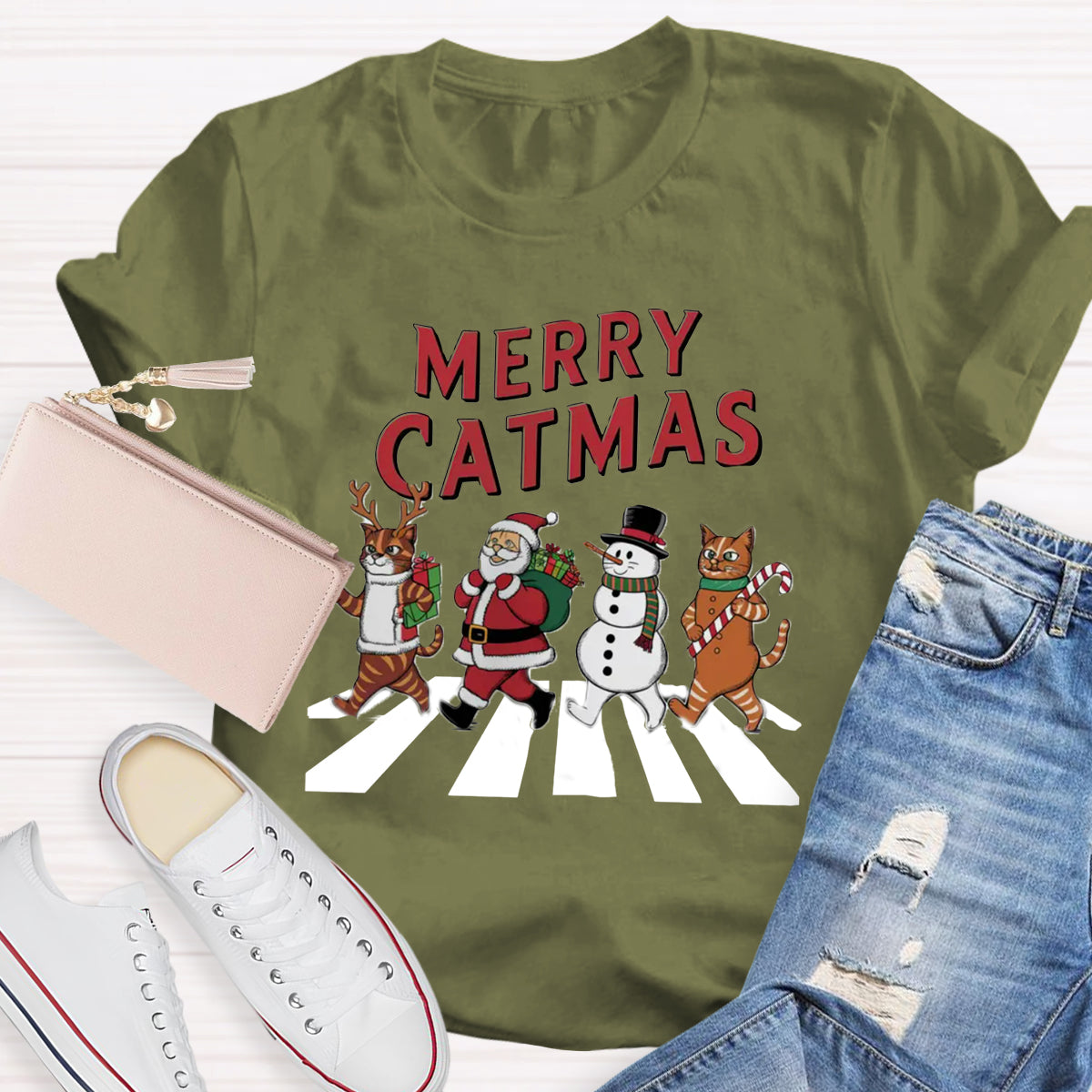 Merry Catmas T-Shirt