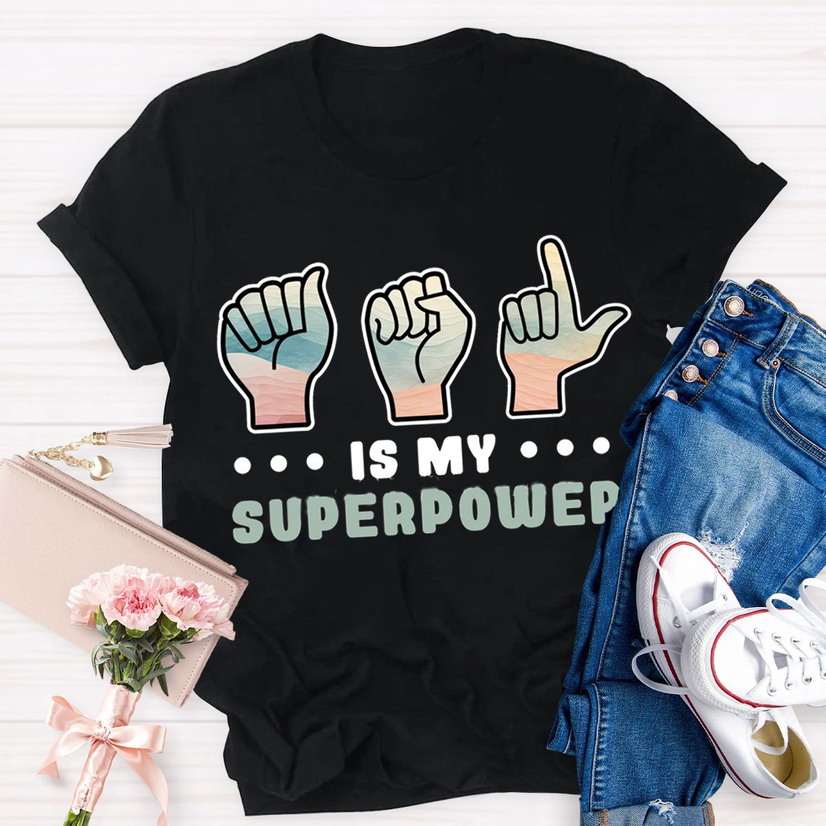 Superpower Teacher Shirt