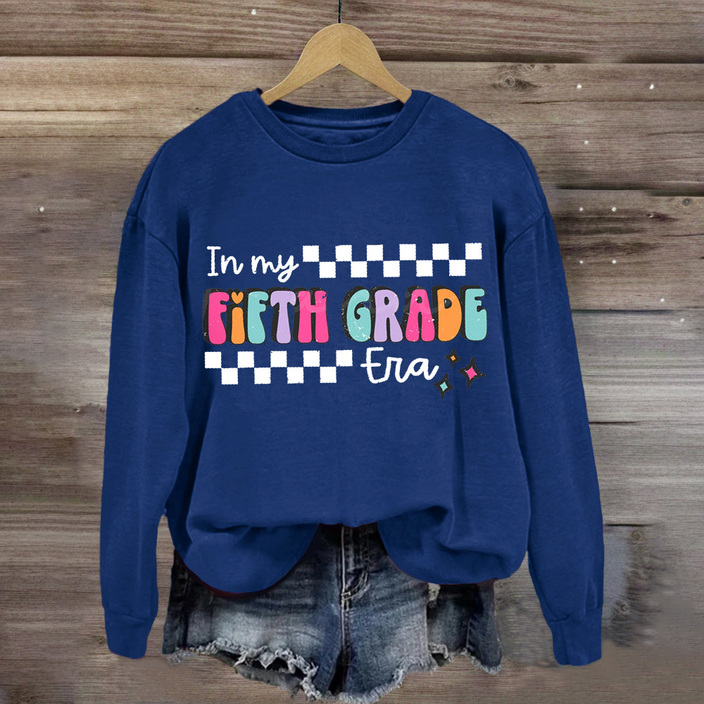 Personalized Grade In My Fifth Era Teacher Sweatshirt