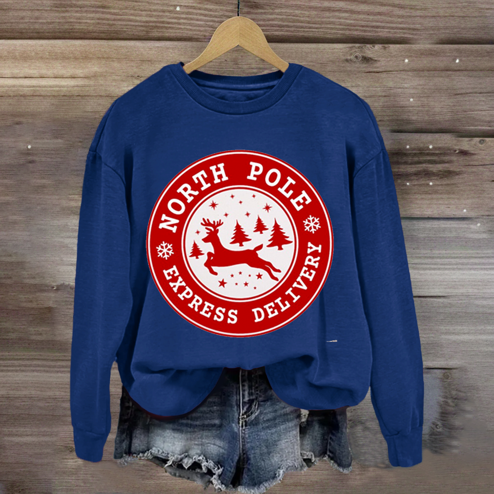 North Pole Express Teacher Sweatshirt