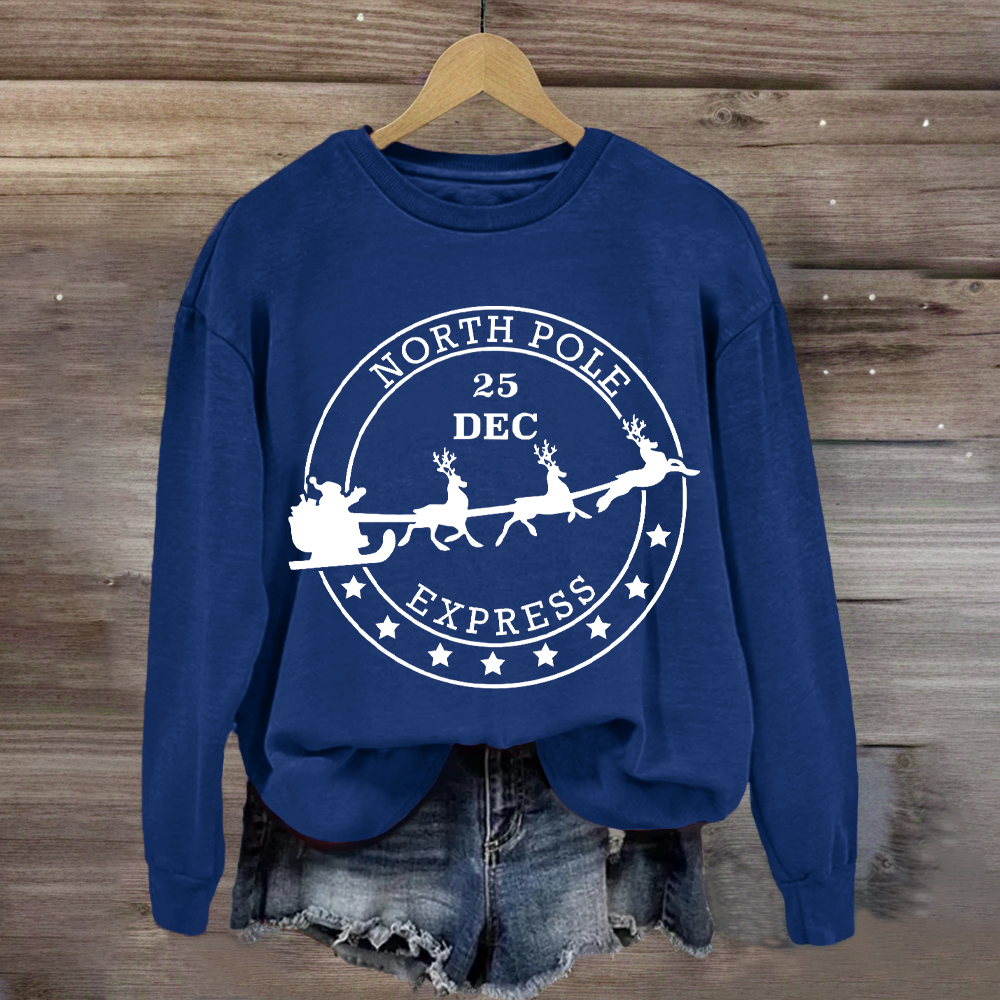 North Pole Express Teacher Sweatshirt