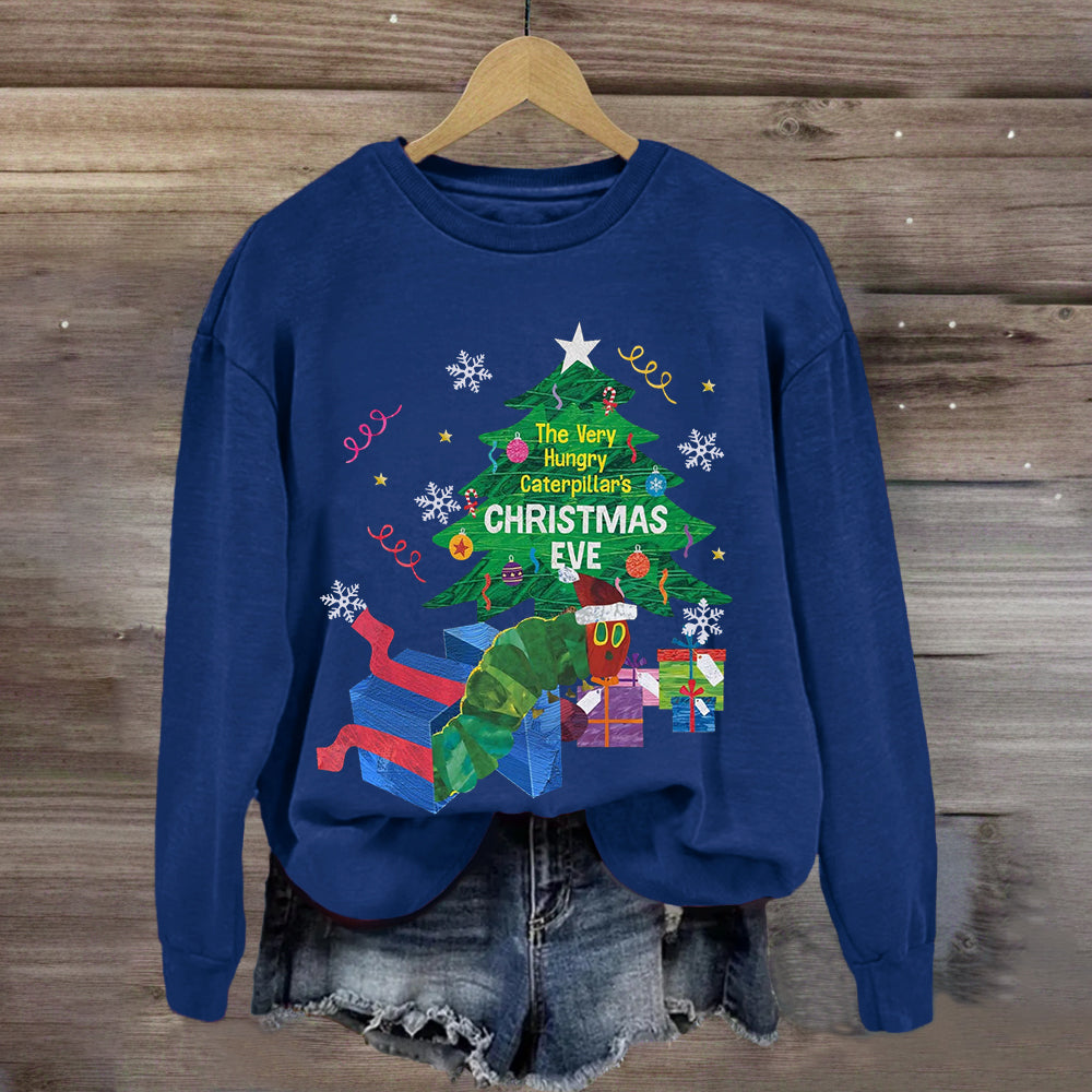 The Very Hungry Caterpillar's Christmas Eve Sweatshirt