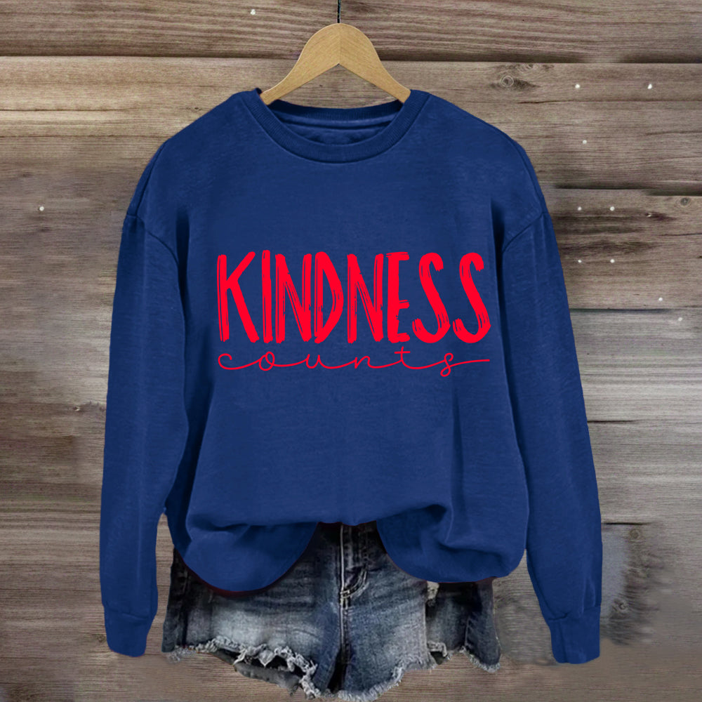 Kindness Counts Sweatshirt