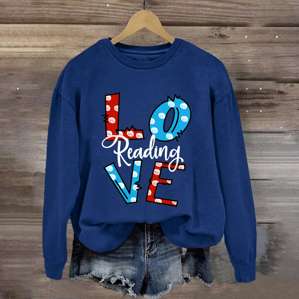 Love Reading Sweatshirt