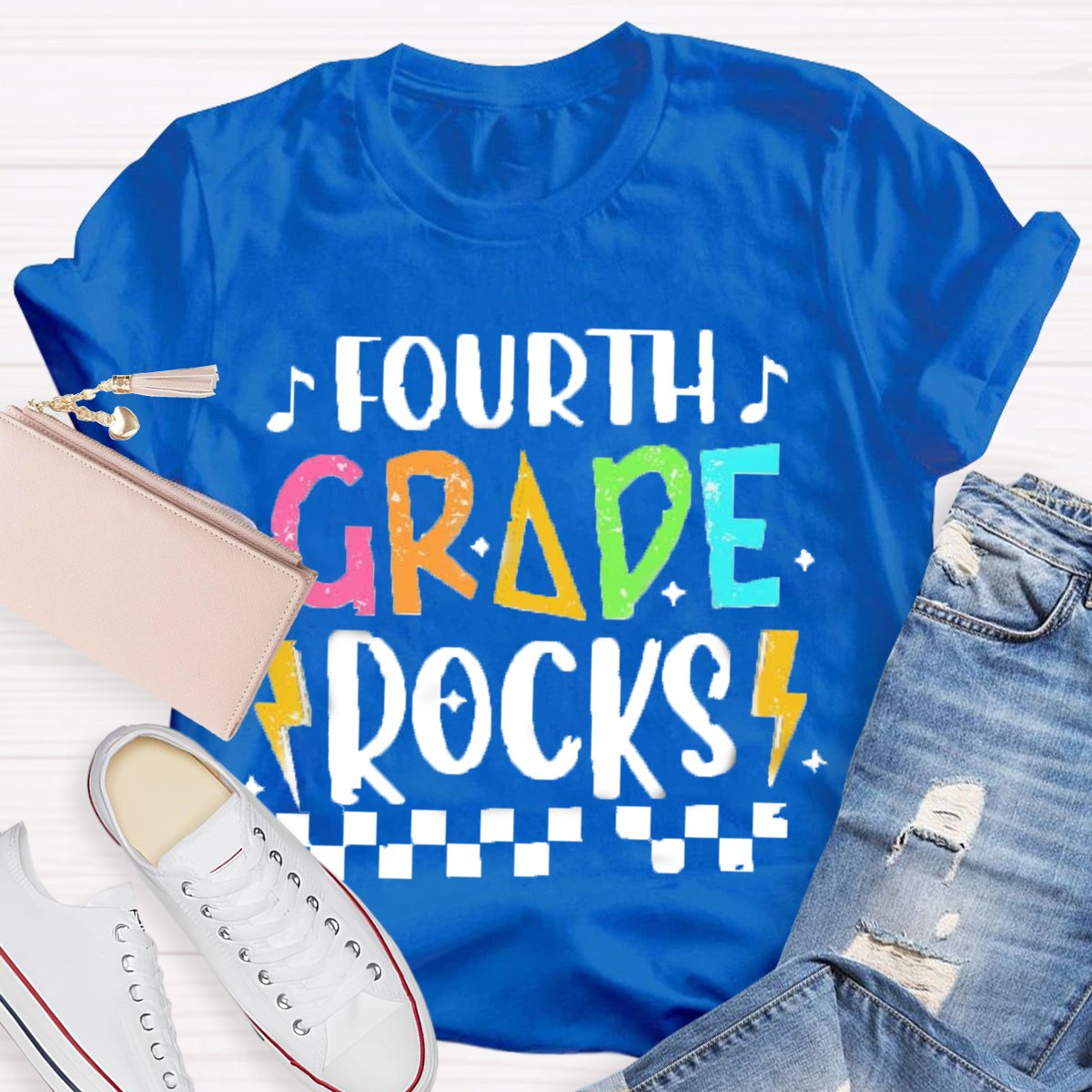 Personalized Grade Rocks Teachers Back To School Shirts