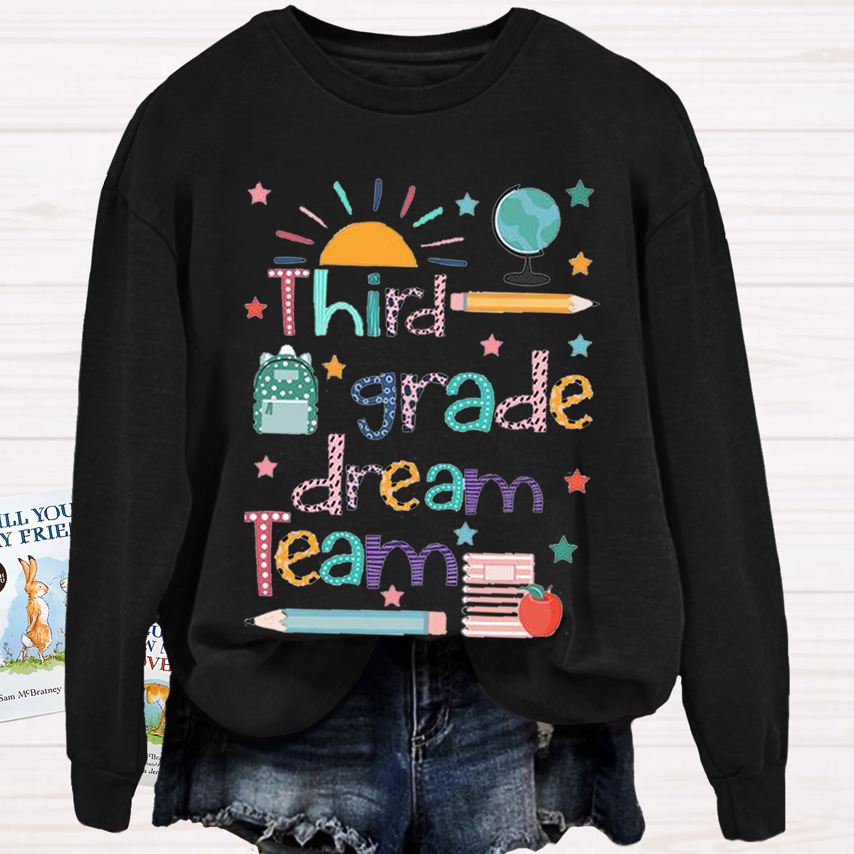 Personalized Grade Dream Team Sweatshirt