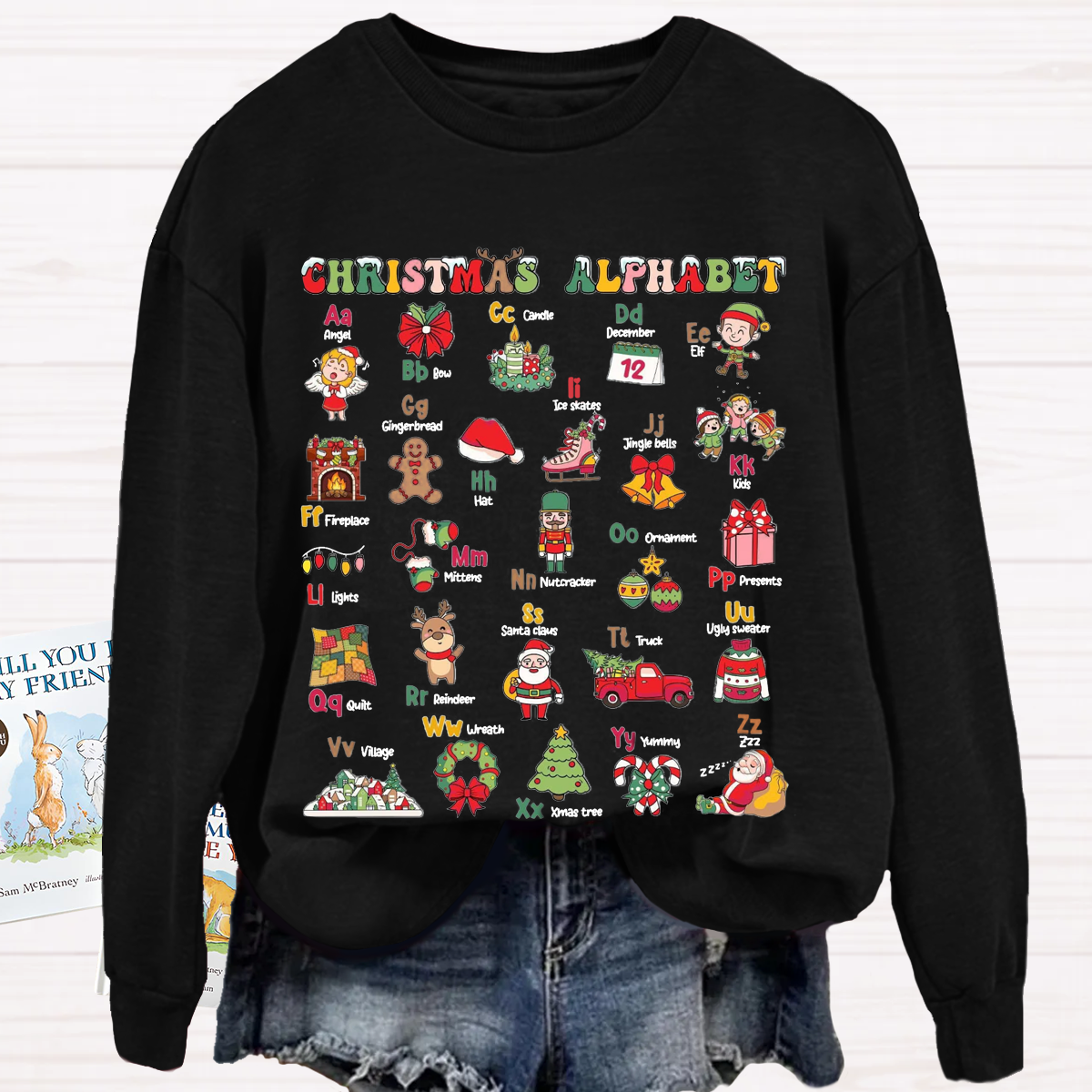 Christmas Alphabet Sweatshirt