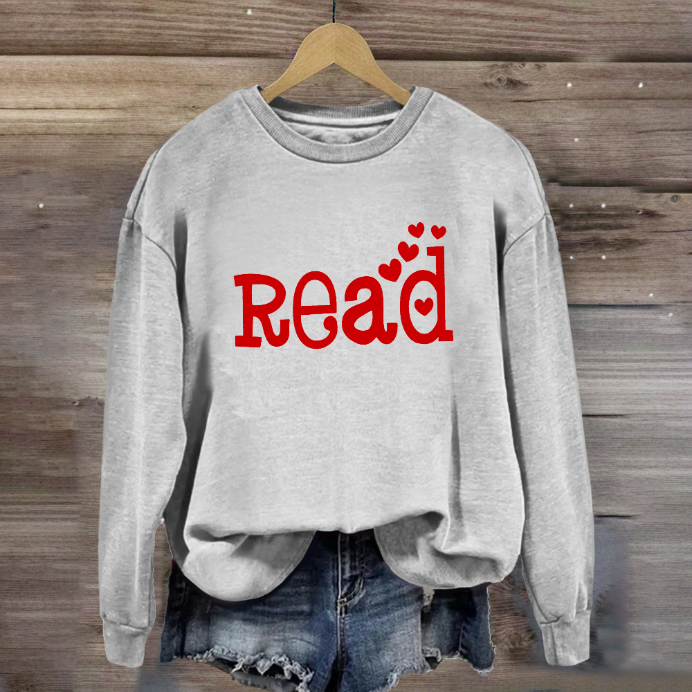 Read Lover Teacher Sweatshirt