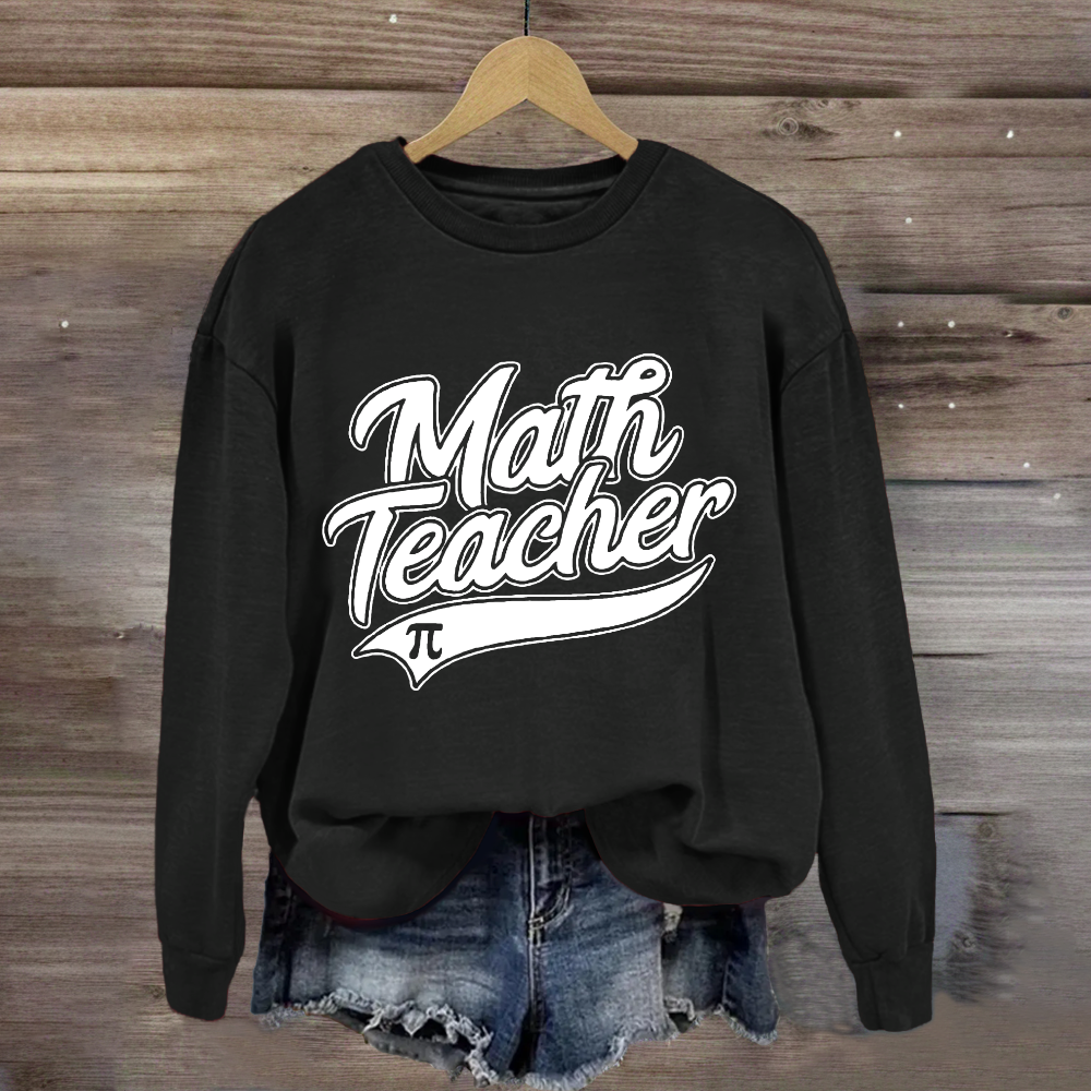 Math Teacher Pi Day Sweatshirt