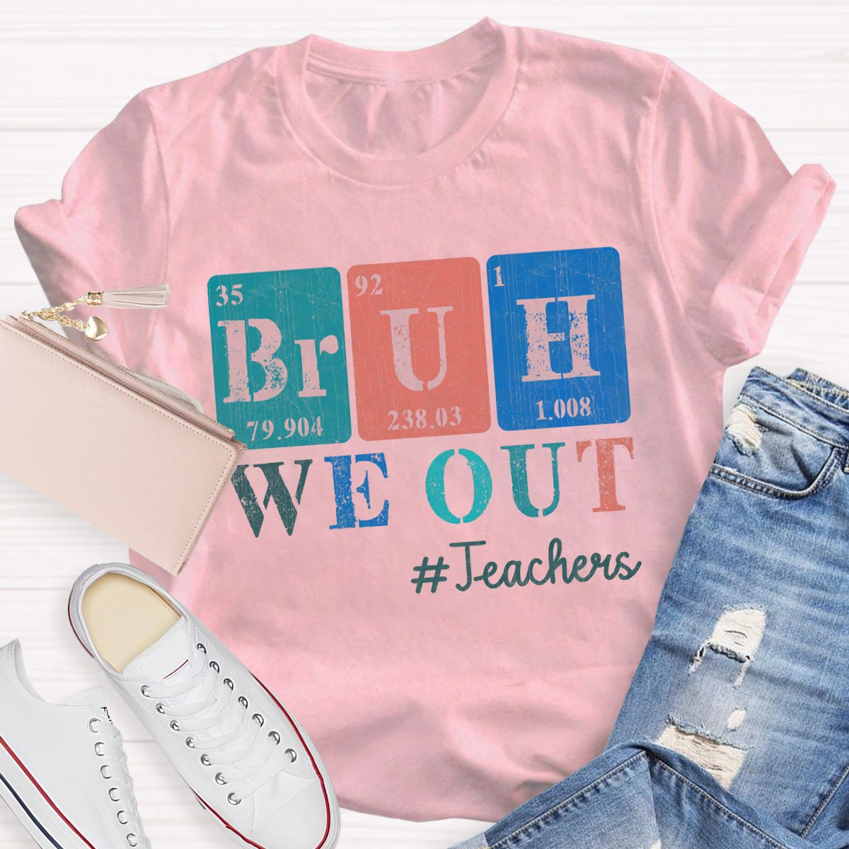 Bruh We Out Teachers Shirt