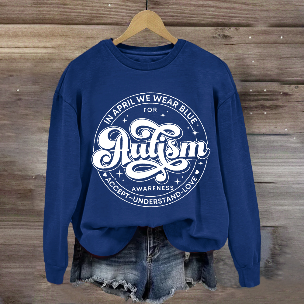 Autism Awareness Accept Understand Love Sweatshirt