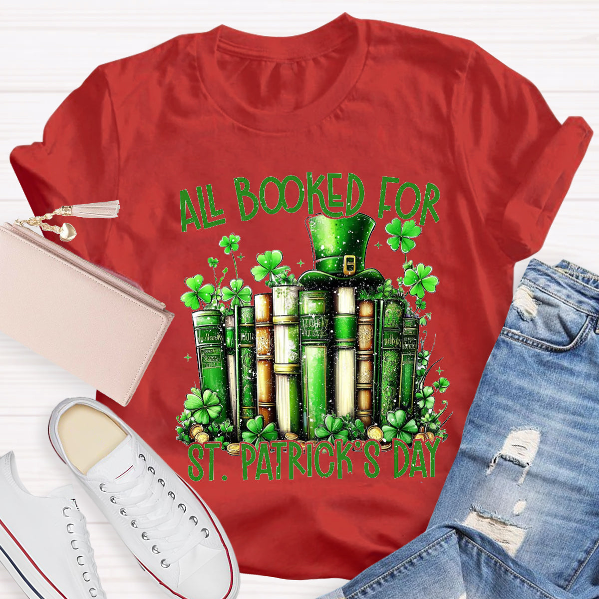 All Booked For St. Patrick'S Day T-Shirt