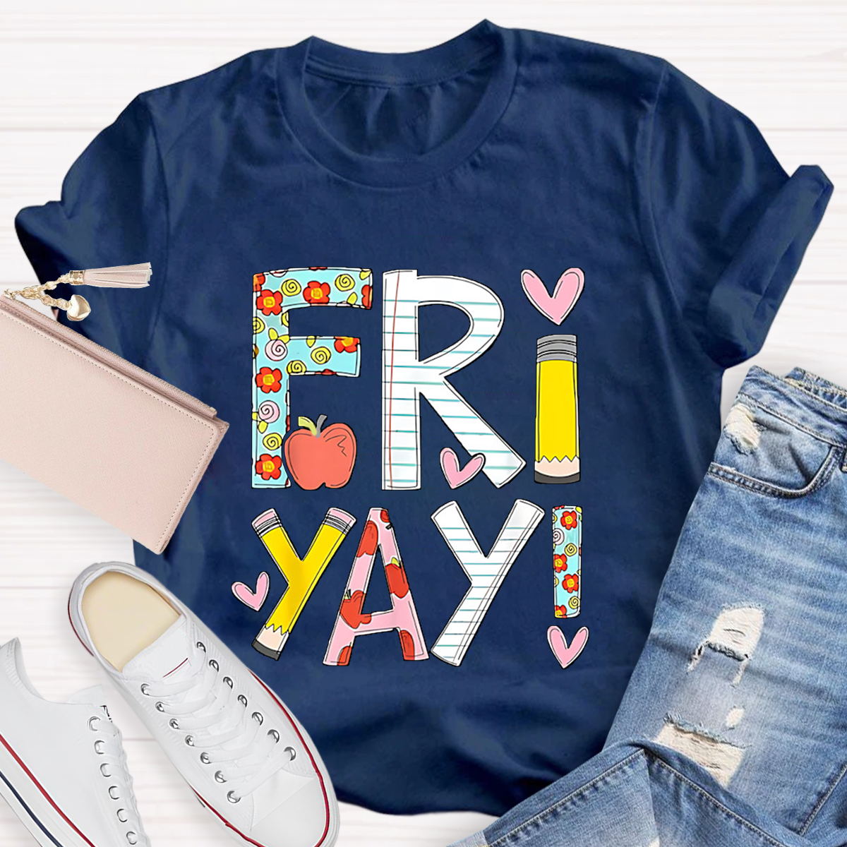 Fri Yay Teacher T-Shirt