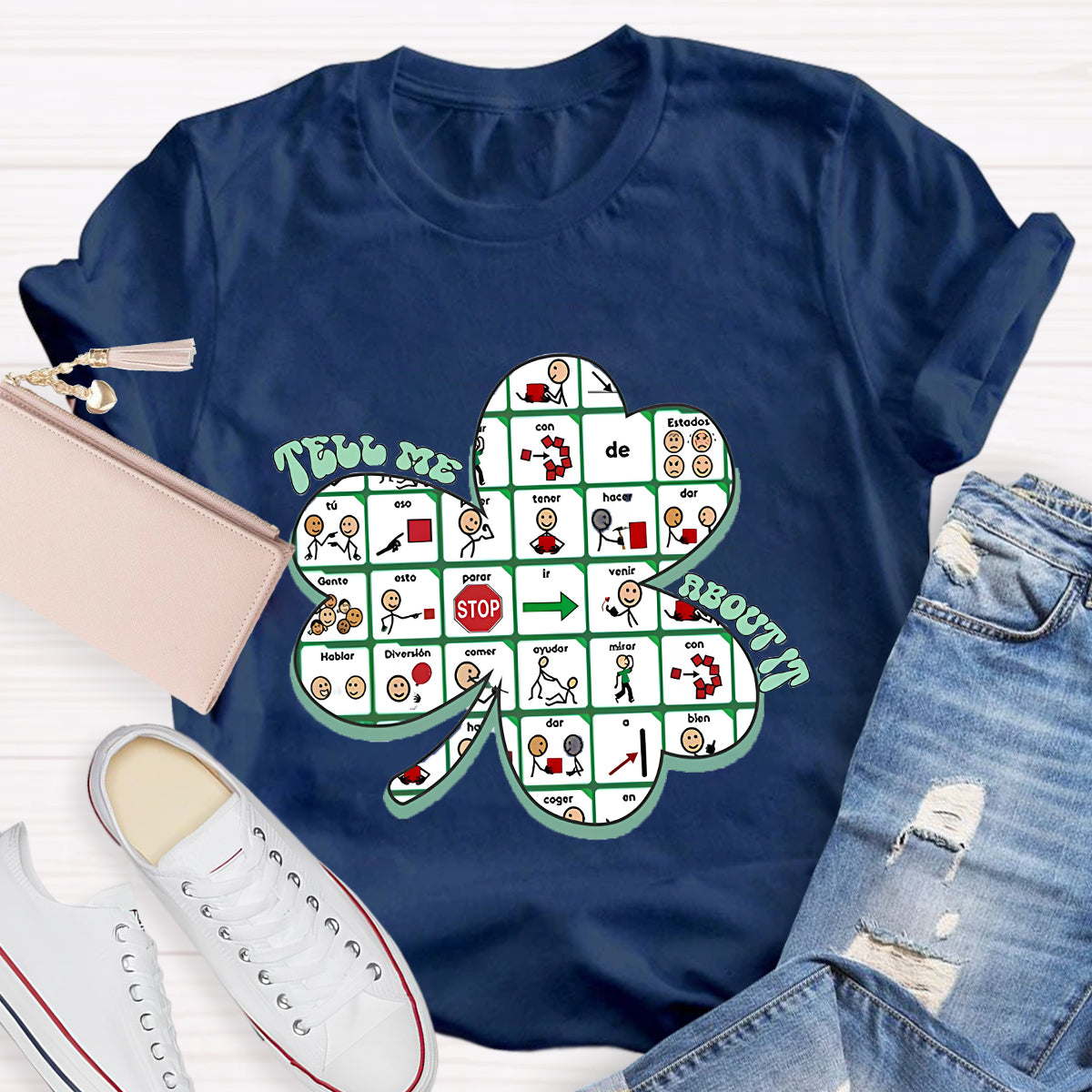 Tell Me About It Shamrock T-Shirt