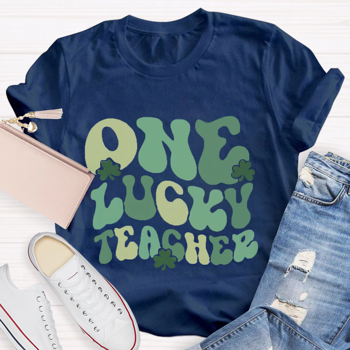 One Lucky Teacher T-Shirt