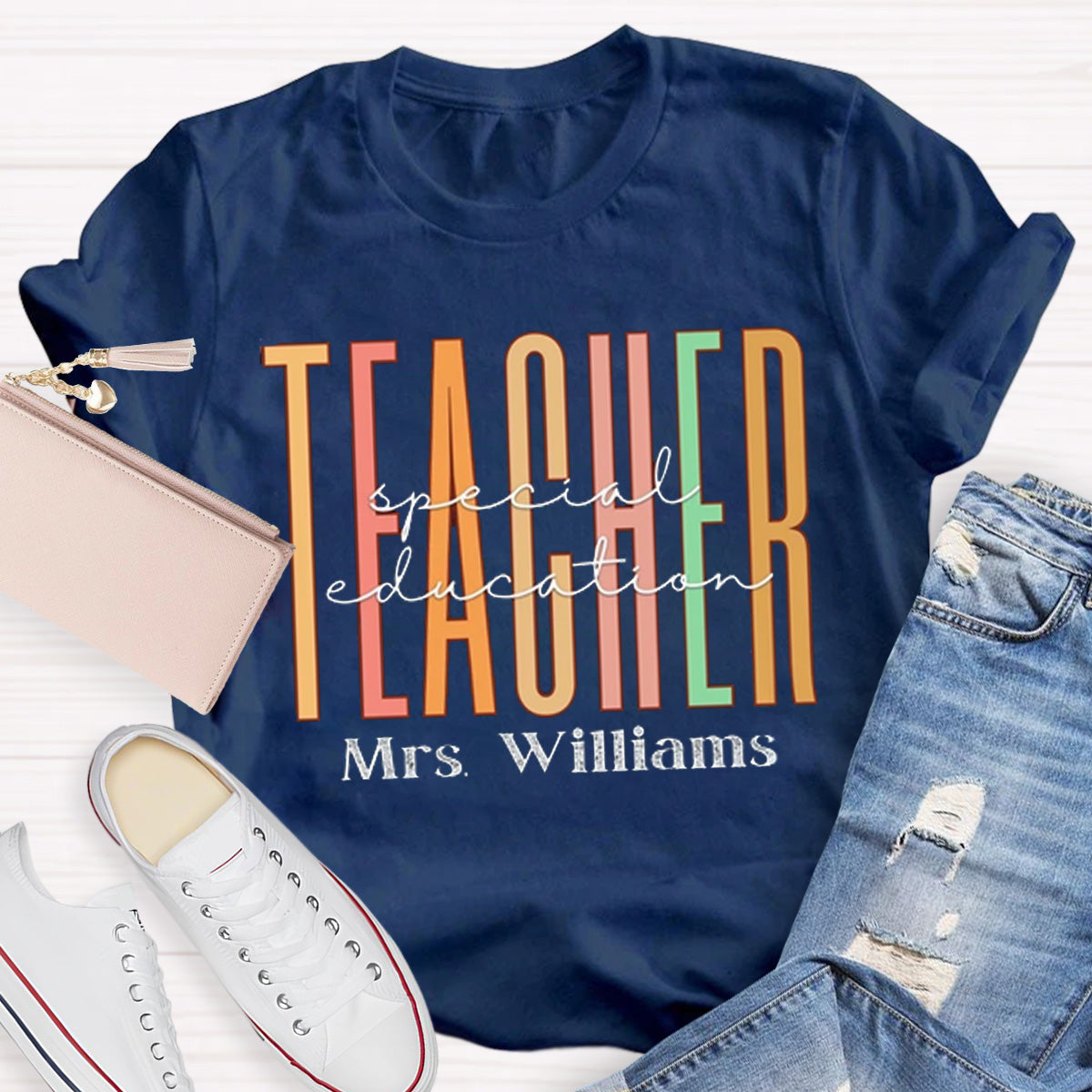 Personalized Sped Teacher T-Shirt