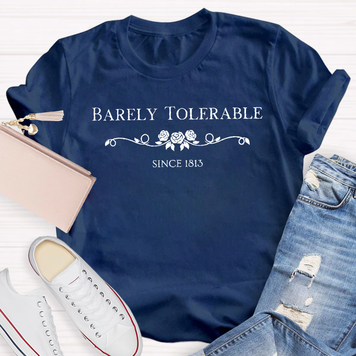 Barely Tolerable Teacher T-Shirt