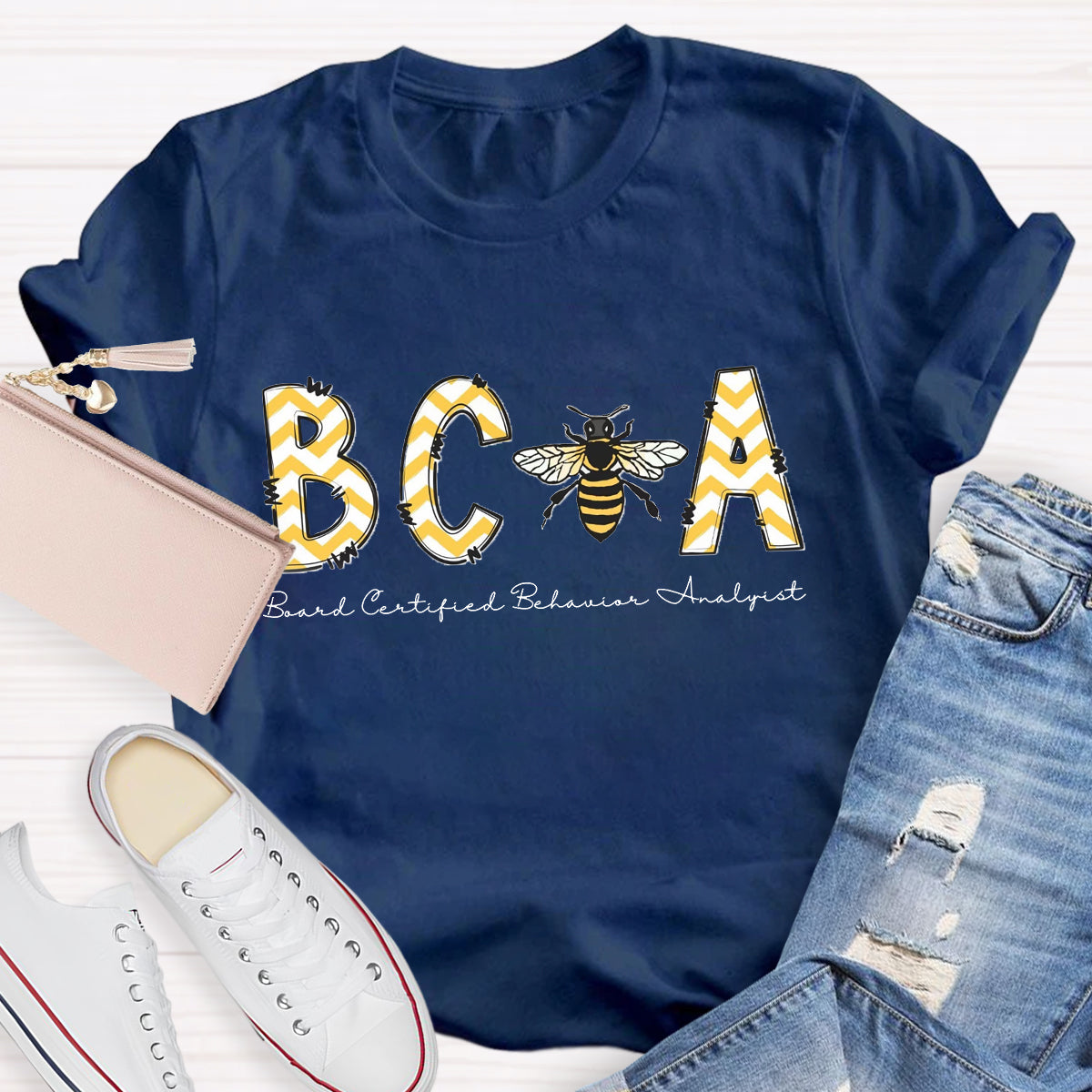 BCBA Board Certified Behavior Analyst Teacher T-Shirt