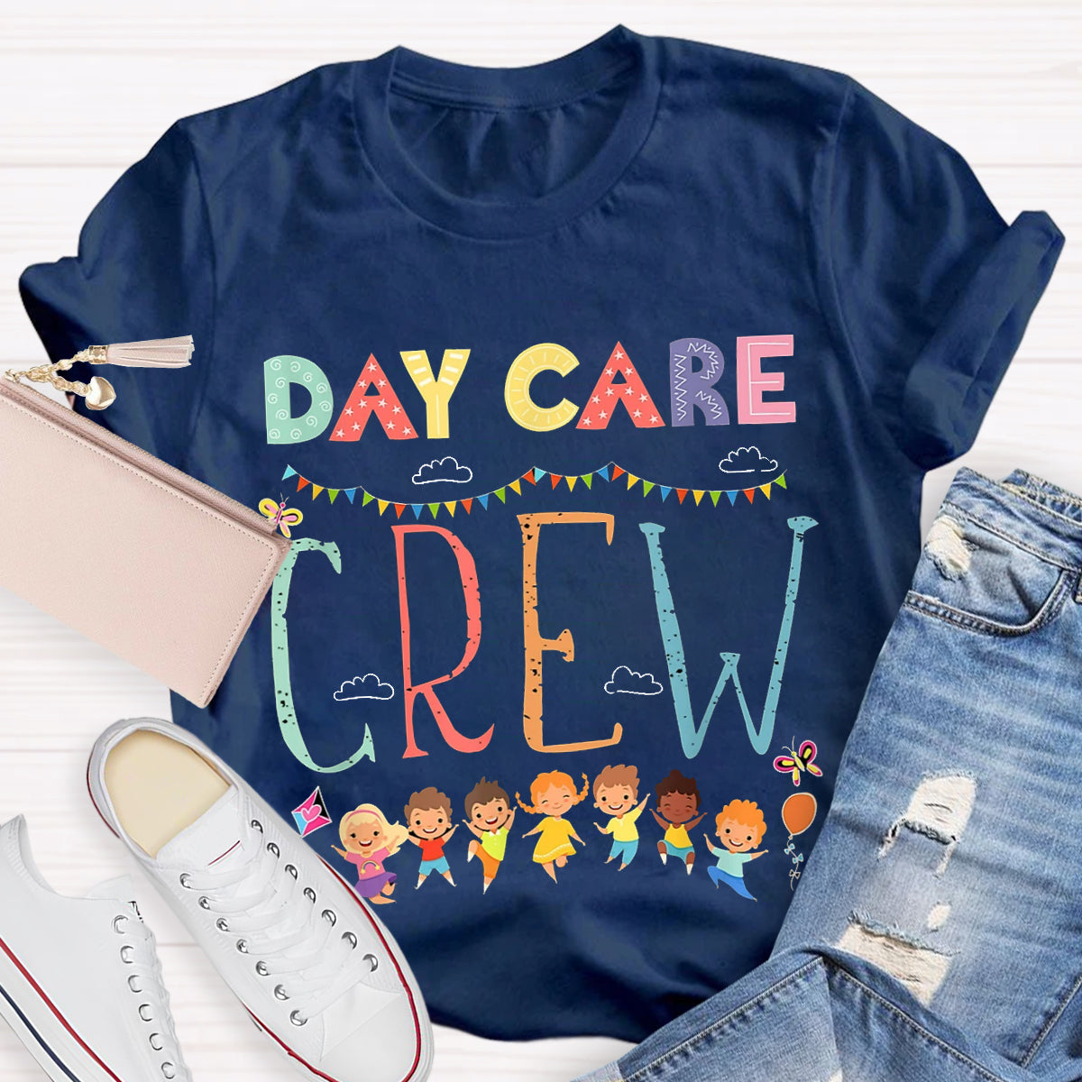 Day Care Crew Teacher T-Shirt