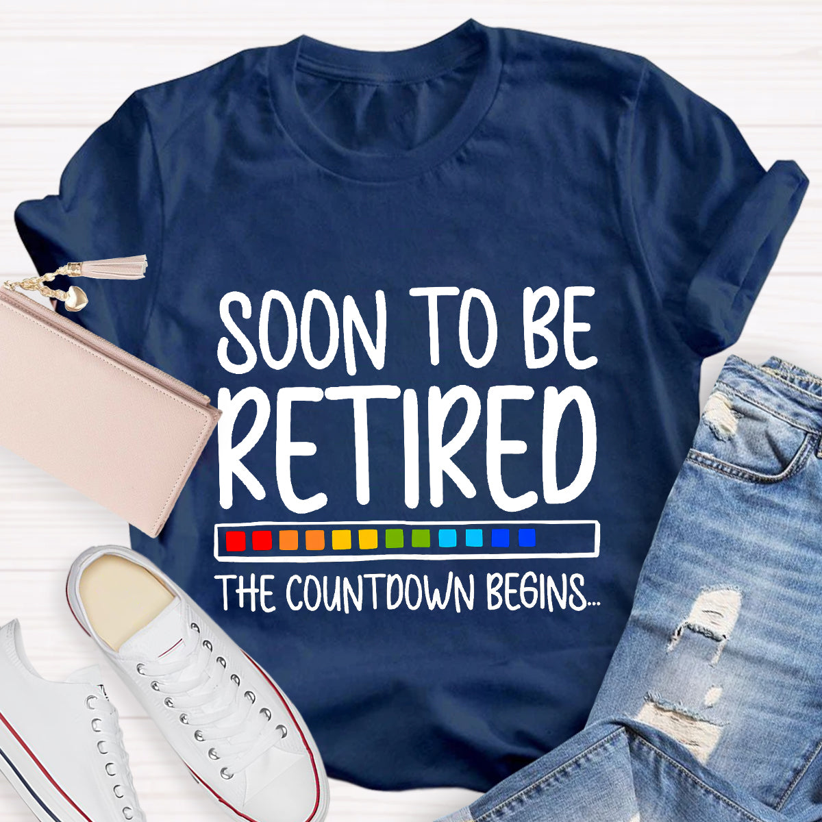 Soon To Be Retired The Countdown Begins Retirement T-Shirt