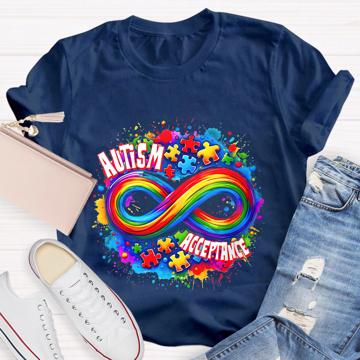 Colorful Infinity Symbol T-Shirt