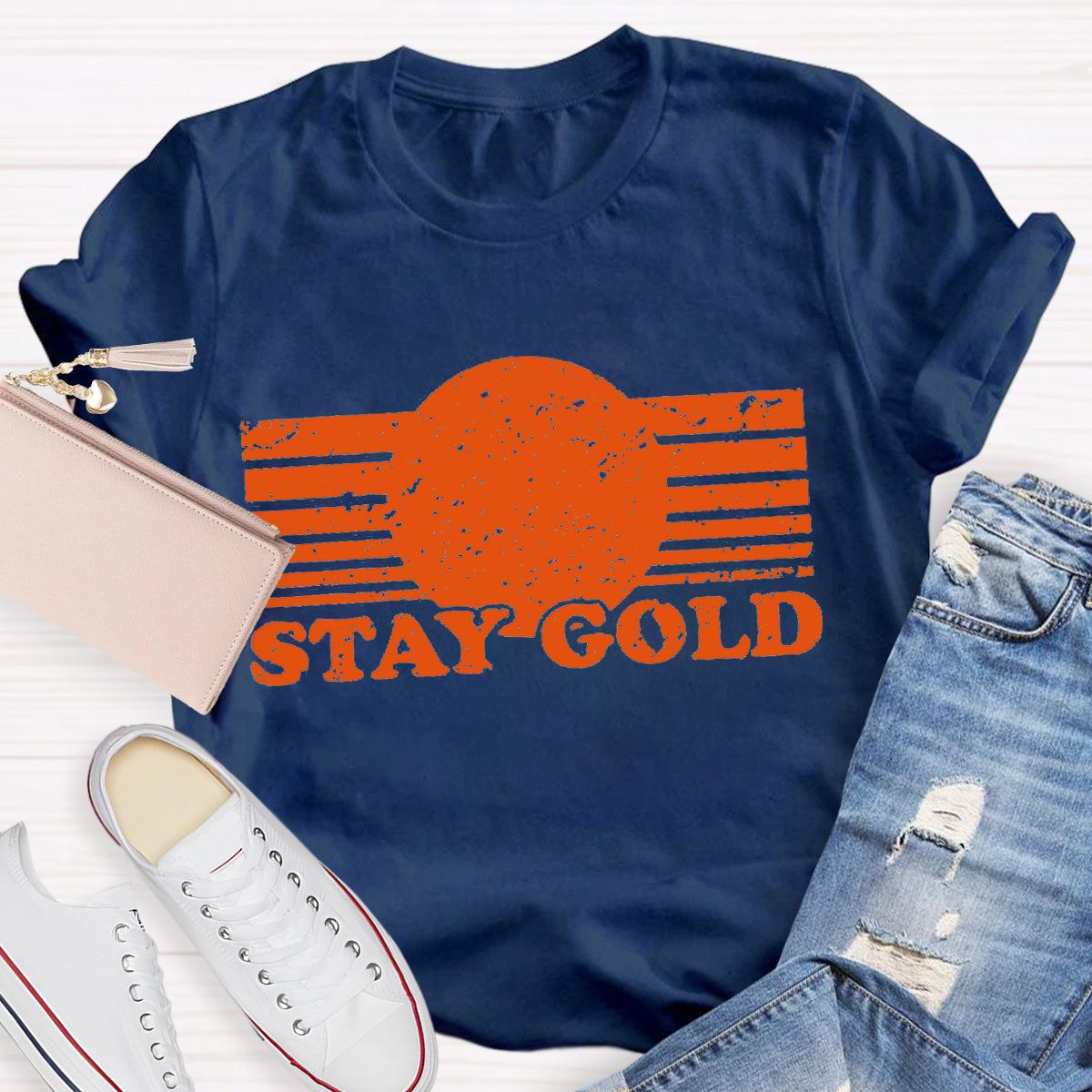 Stay Gold Teacher T-Shirt