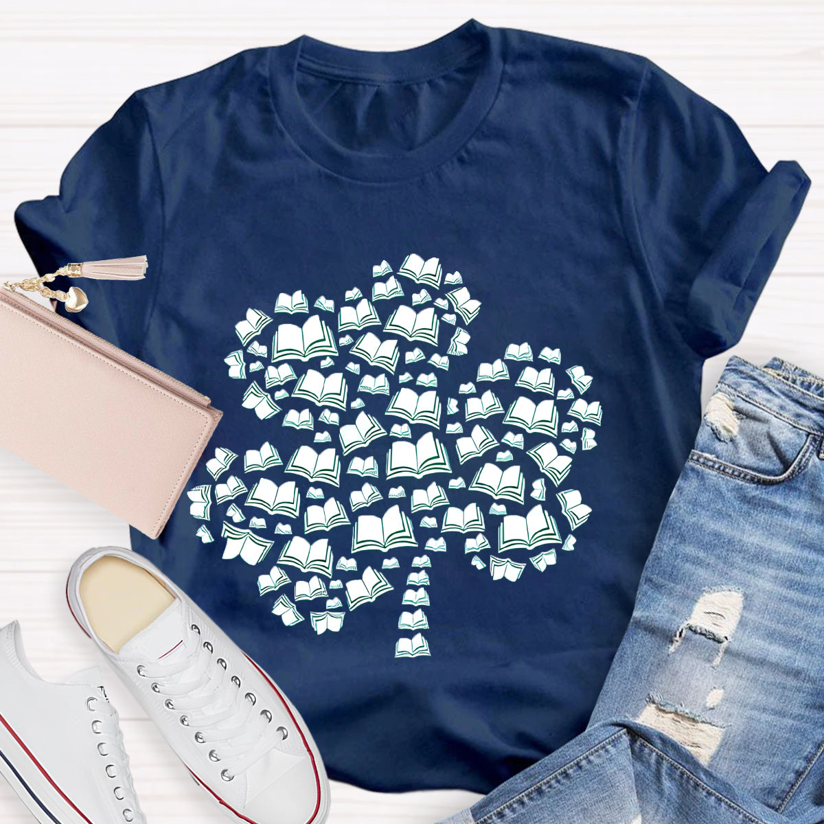 Shamrock Books Teacher T-Shirt