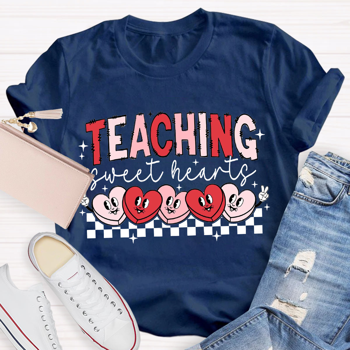 Teaching Sweetheart Teacher T-Shirt