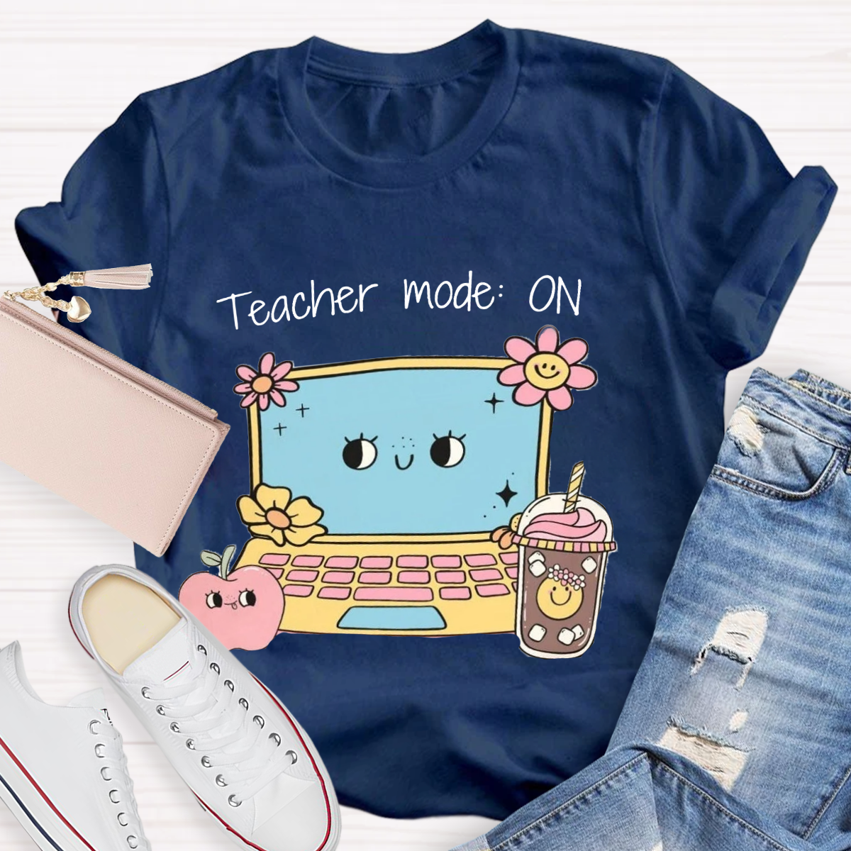 Teacher Mode On Computer Coffee T-Shirt