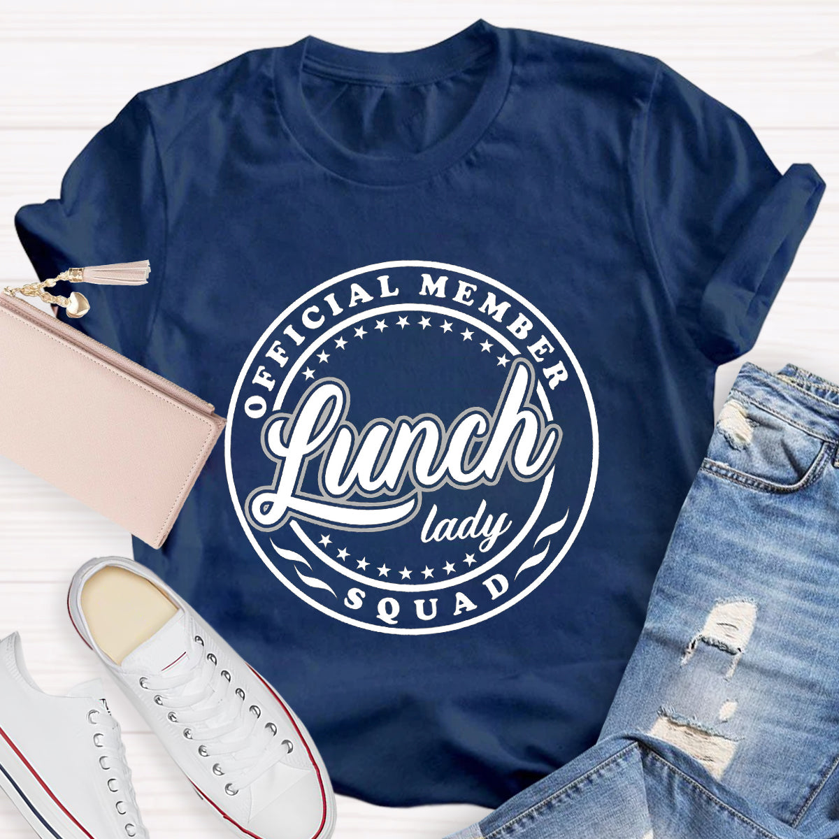 Official  Member Squad Lunch Lady T-Shirt