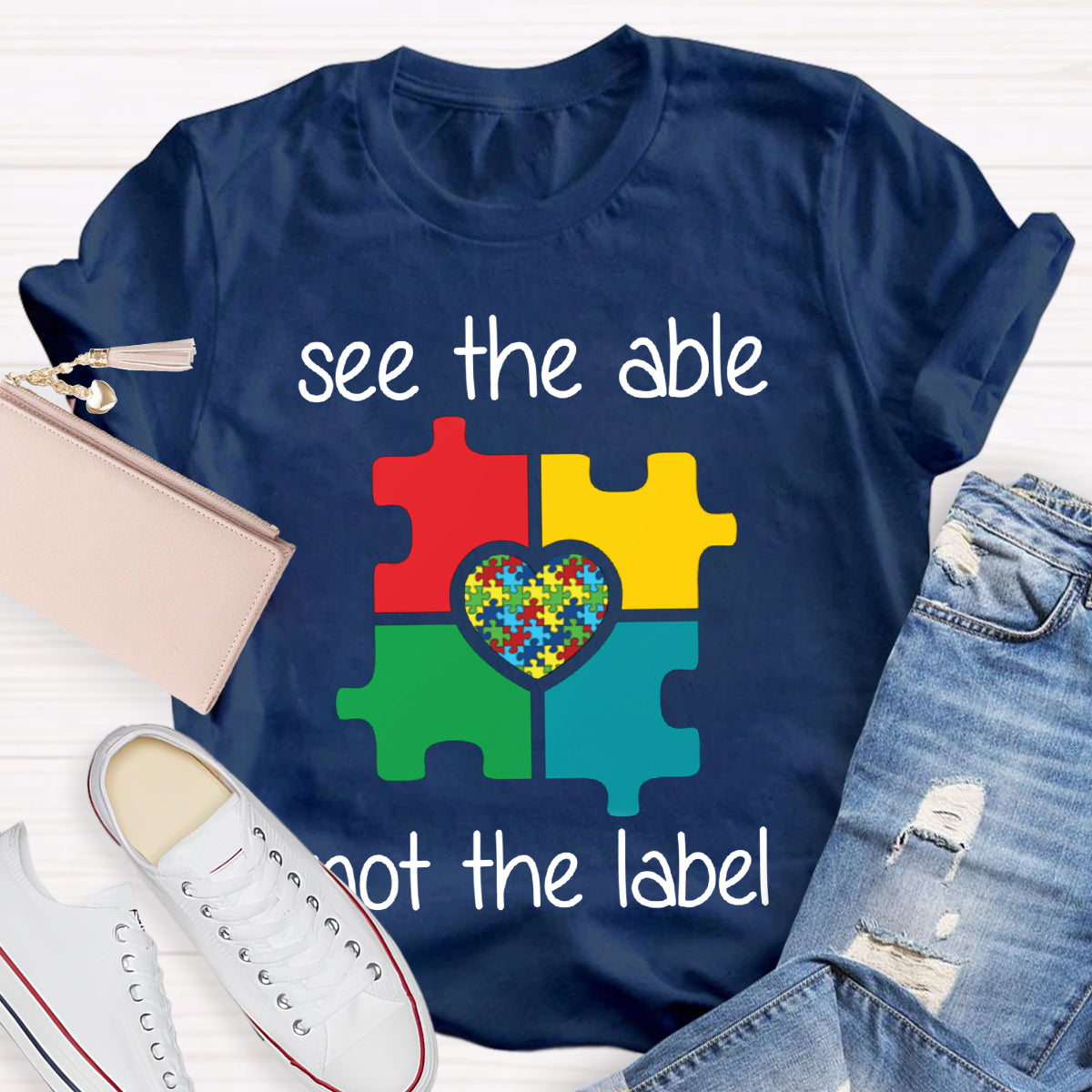 See The Able Not the Lable Special Education T-Shirt