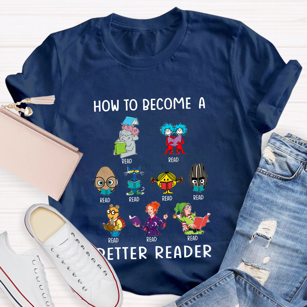 How To Become A Better Reader T-Shirt