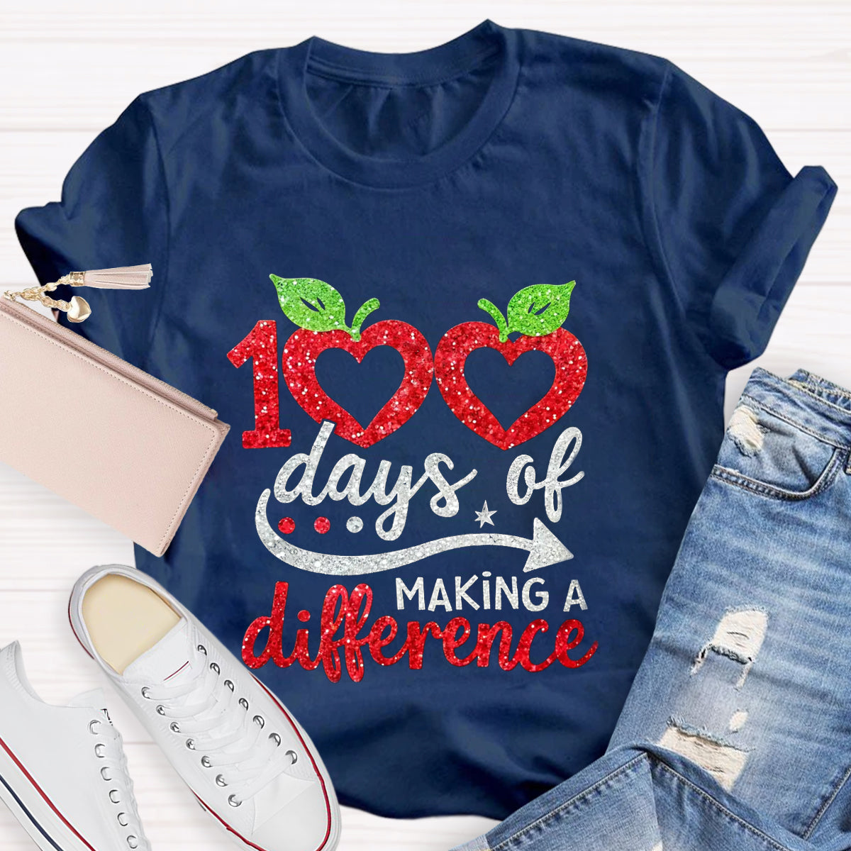 100 Days Of Making Difference T-Shirt