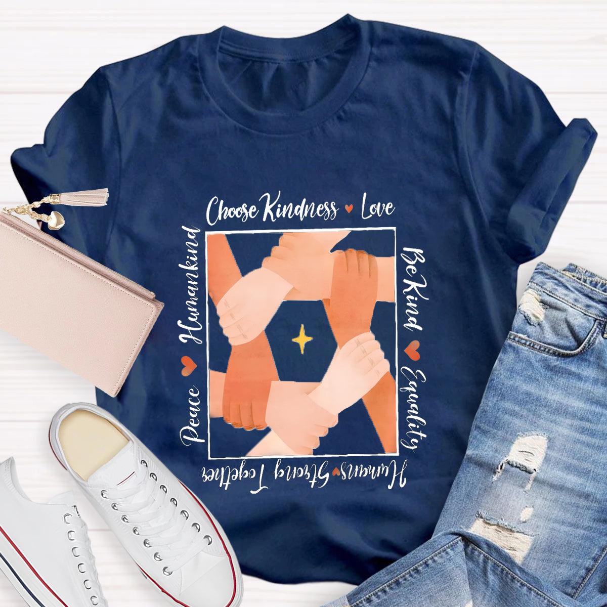 Choose Kindness Love Peace T-Shirt