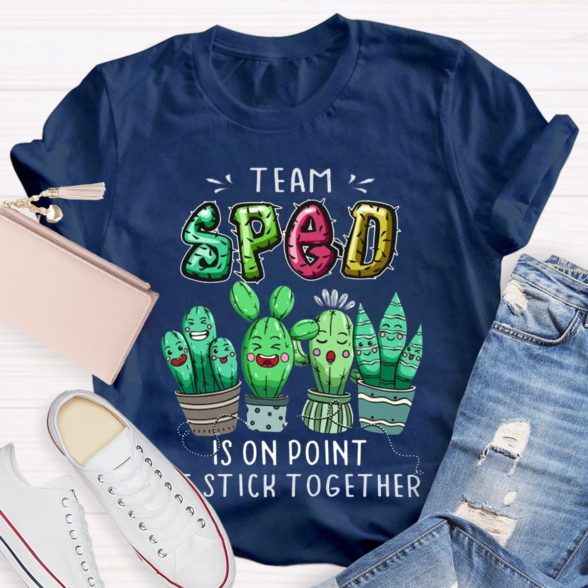 Sped Team Is On Point We Stick Together T-Shirt