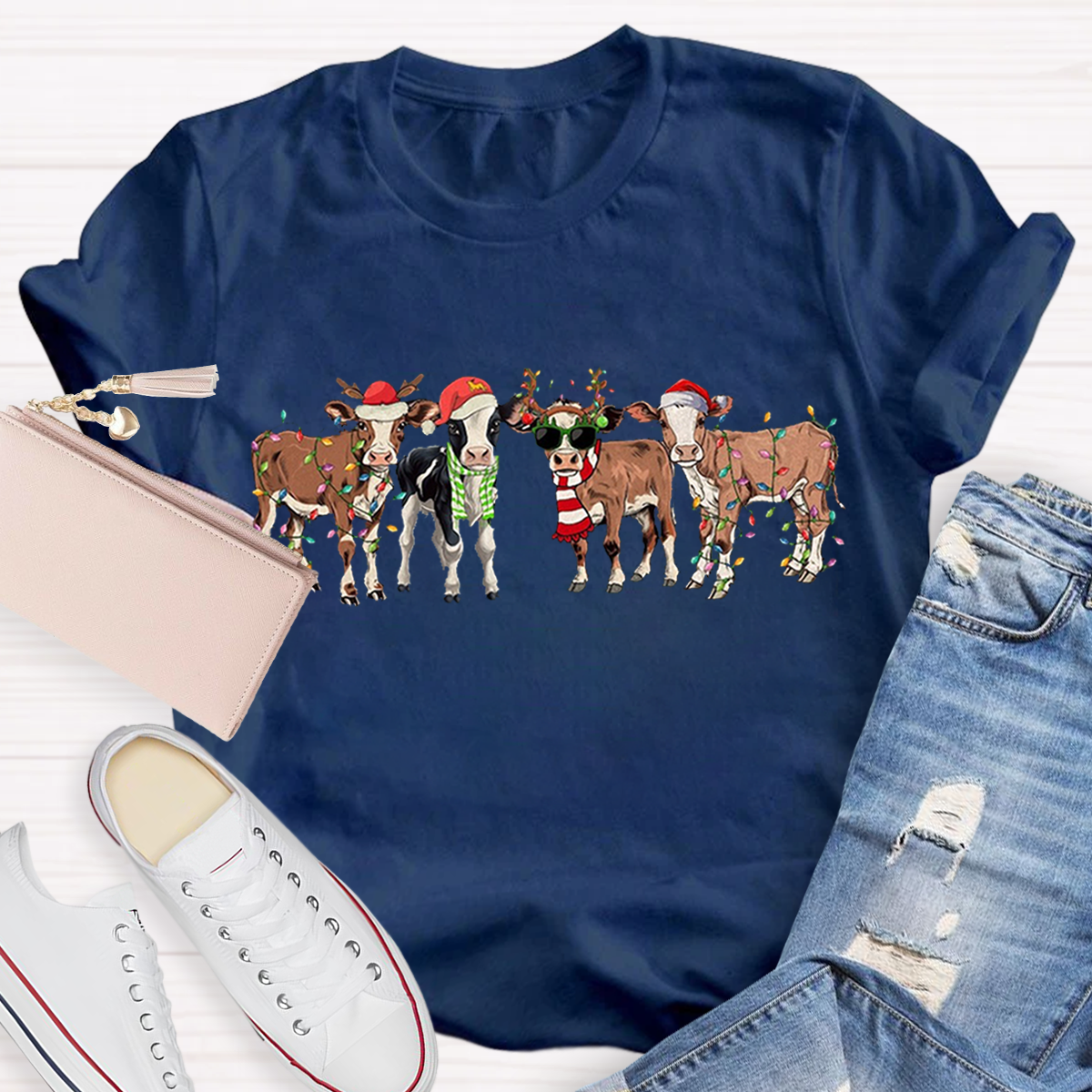 Lights Christmas Teacher T-Shirt