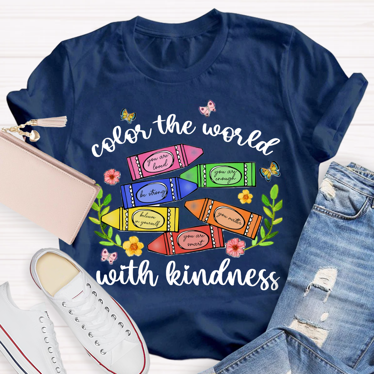 Color The World With Kindness T-Shirt