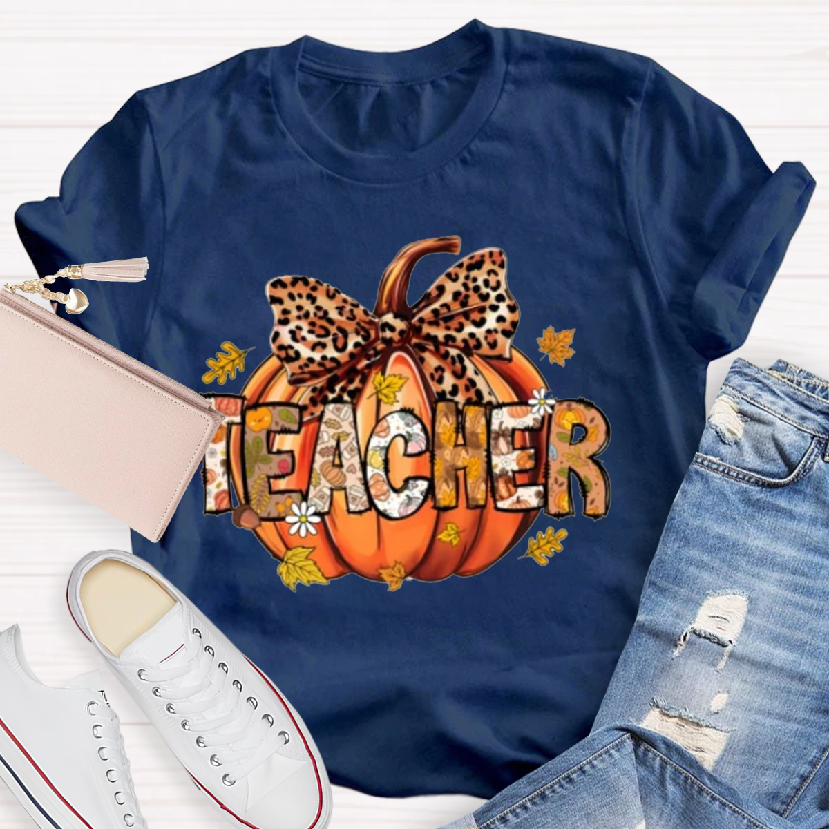 Teacher Pumpkin Teacher T-Shirt